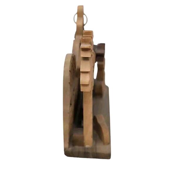 Nativity Olive Wood Hand Made in Bethlehem Israel Holy Land Small - Picture 3 of 6